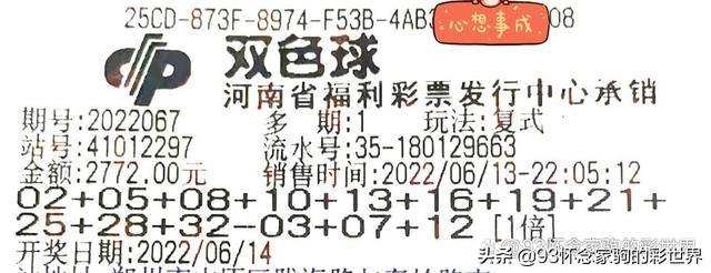 双色球开奖结果揭晓，今天的中奖幸运儿花落谁家？