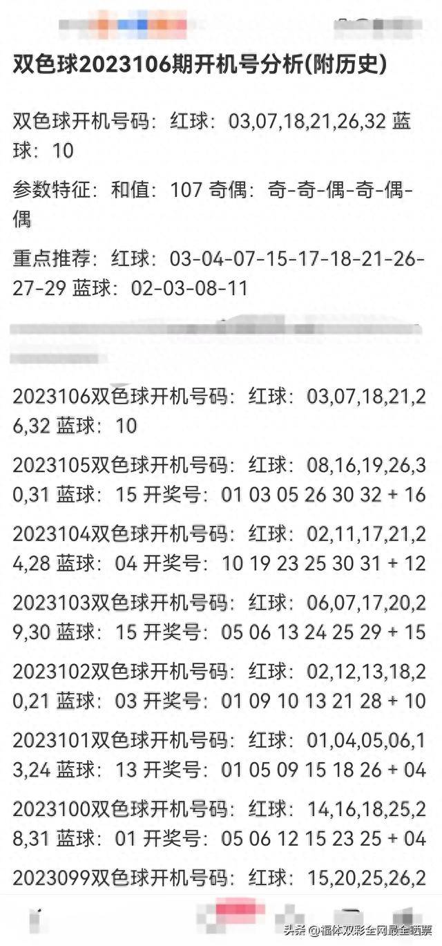 福彩105期历史同期开奖结果深度解析