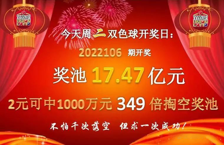 双色球2022年第077期开奖结果号码查询——幸运之门再次开启