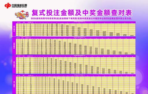 揭秘快乐8中奖秘籍，复式投注与中奖明细图全解析