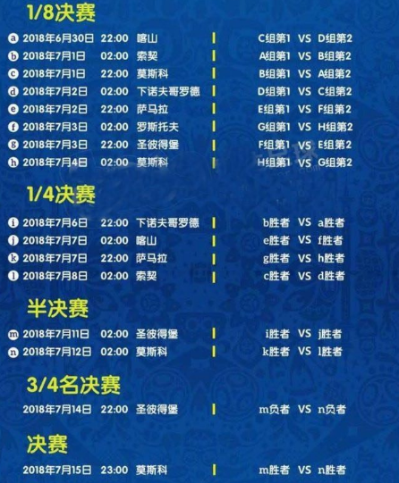揭秘2022世界杯中国队赛程时间表——全方位解读比赛日程安排