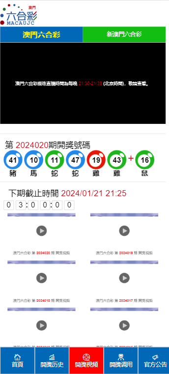 新澳门2024历史开奖记录查询表大全图片